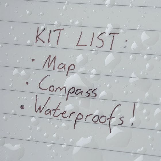Cuaderno de notas impermeable Highlander Forces A5 - Oliva