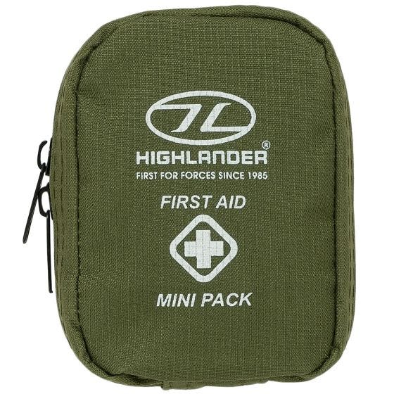 Set de primeros auxilios Highlander Forces First Aid Mini en verde oliva