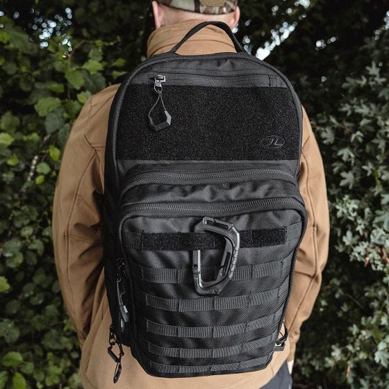Mochila Highlander Forces Harrier 25 L - Negro