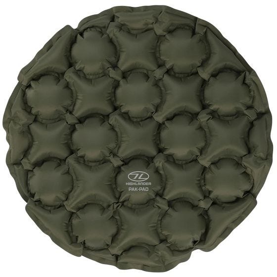 Almohada hinchable Highlander Pak-Pad - Oliva