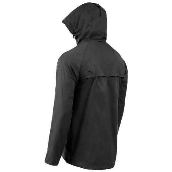Chaqueta empaquetable Highlander Stow & Go - Negro