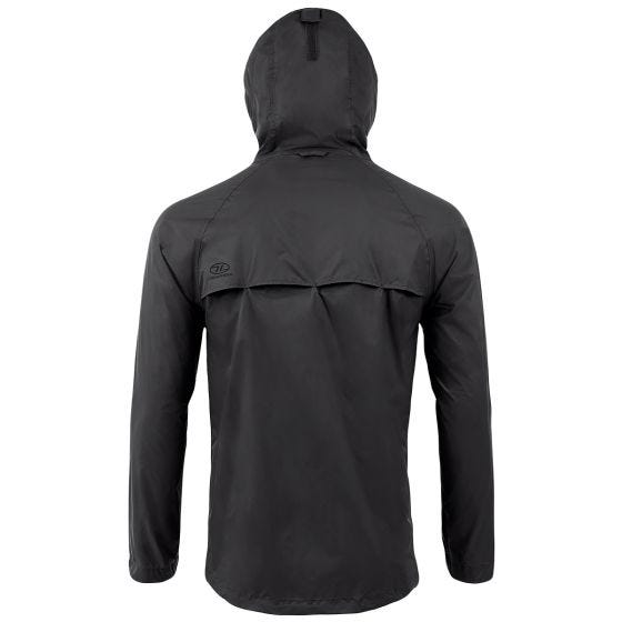 Chaqueta empaquetable Highlander Stow & Go - Negro