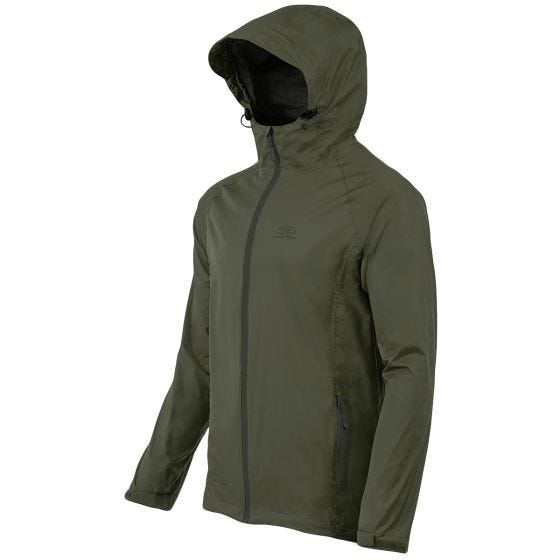 Chaqueta empaquetable Highlander Stow & Go - Oliva