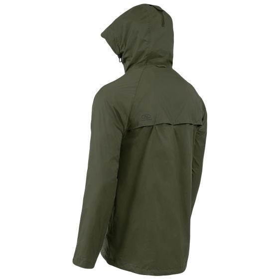 Chaqueta empaquetable Highlander Stow & Go - Oliva