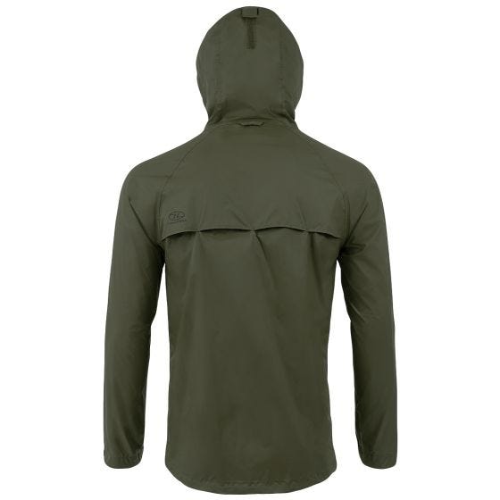 Chaqueta empaquetable Highlander Stow & Go - Oliva