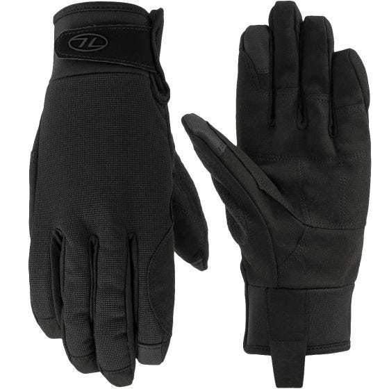 Guantes Highlander Forces Aqua-Tac - Negro