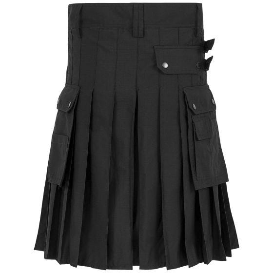 Kilt escocesa Highlander Combat en Nero