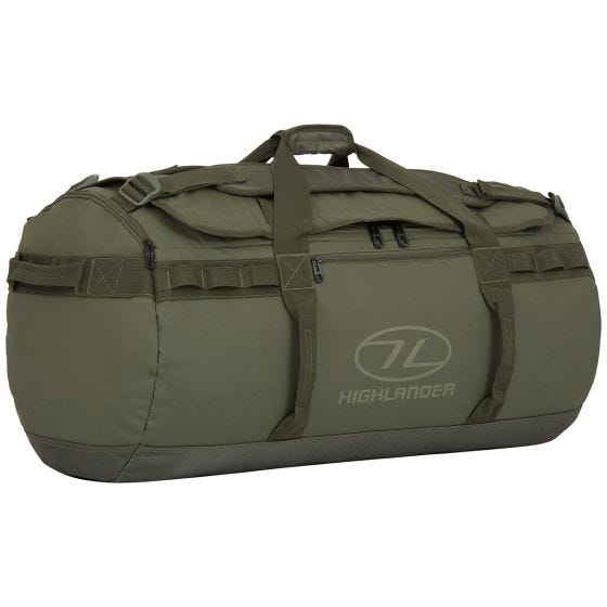 Bolsa de viaje Highlander Storm de 90 l en Olive Green