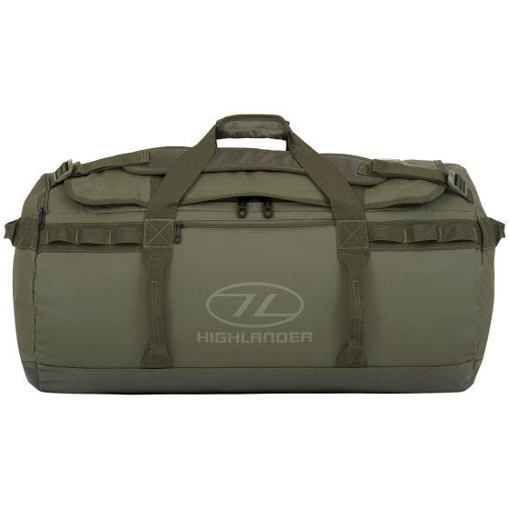 Bolsa de viaje Highlander Storm de 90 l en Olive Green