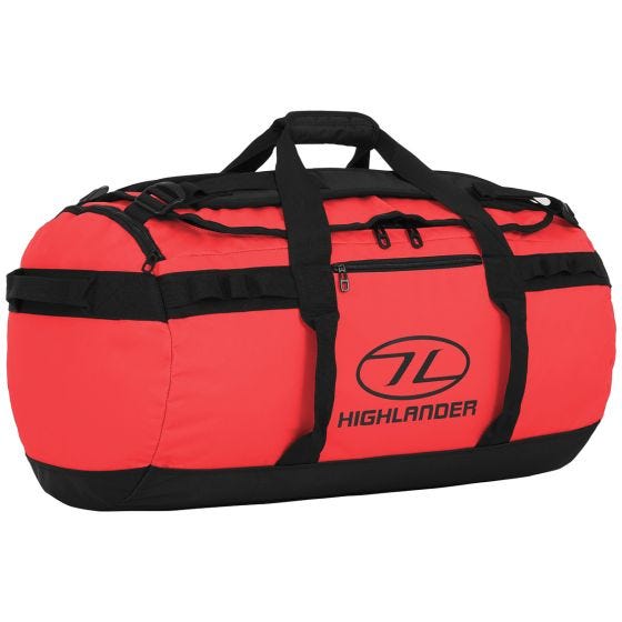 Bolsa de viaje Highlander Storm de 65 l en rojo