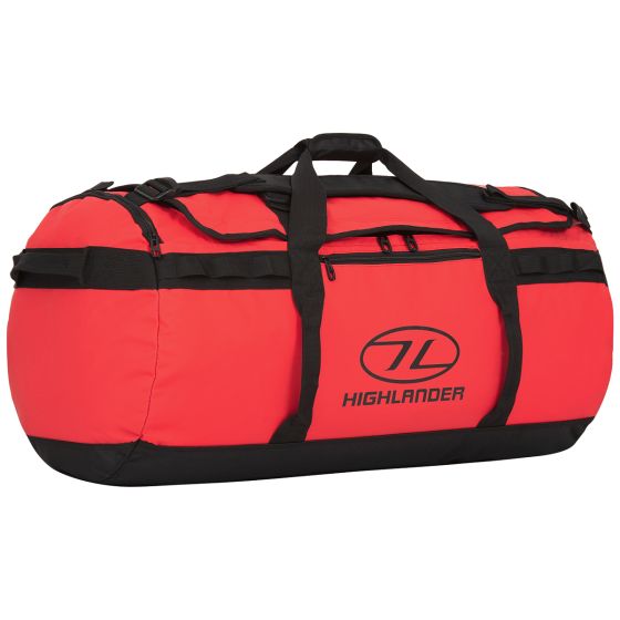 Bolsa de viaje Highlander Storm de 90 l en rojo
