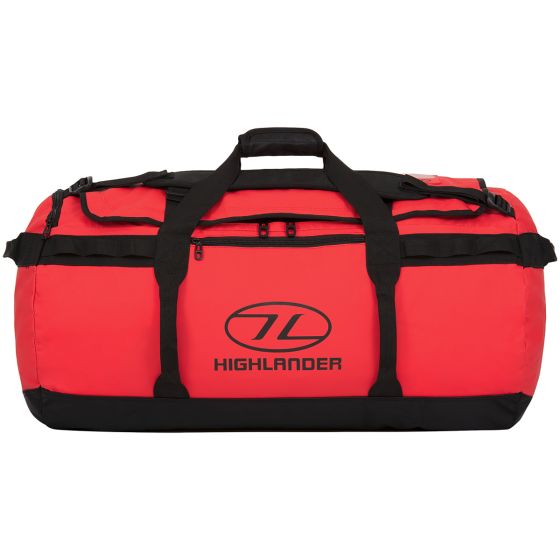 Bolsa de viaje Highlander Storm de 90 l en rojo