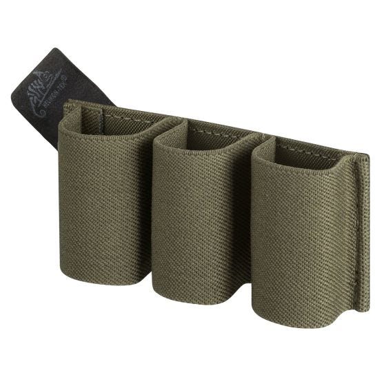 Portacargadores triple elástico Helikon en Olive Green