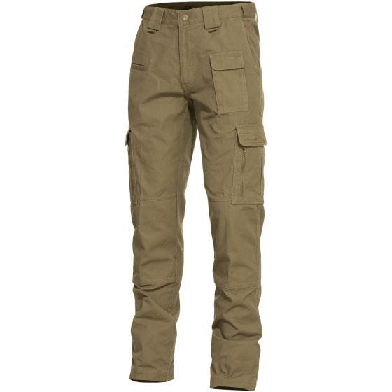 Pantalones tácticos Pentagon Elgon 2.0 muy resistentes en Coyote