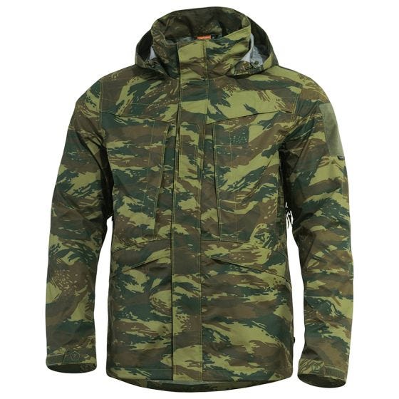 Pentagon Hurricane Shell Jacket Greek Lizard