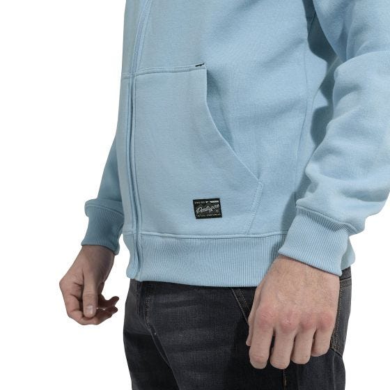 Sudadera con cremallera y capucha Pentagon Phaeton - Lagoon Blue