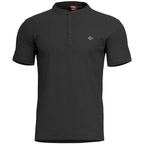 Camiseta Pentagon Levantes Henley en negro