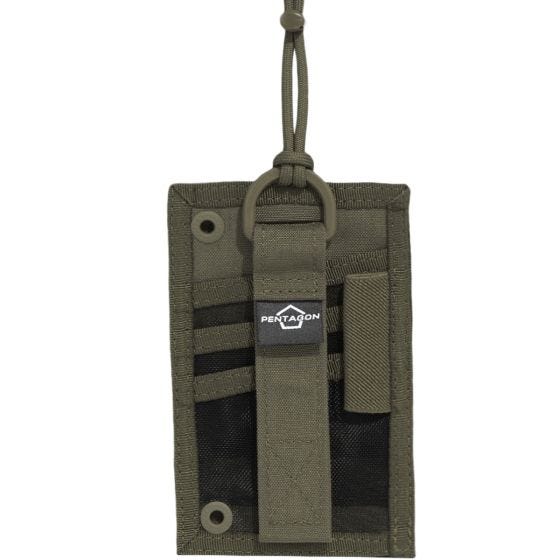 Billetera Pentagon ID Card Holder - RAL 7013