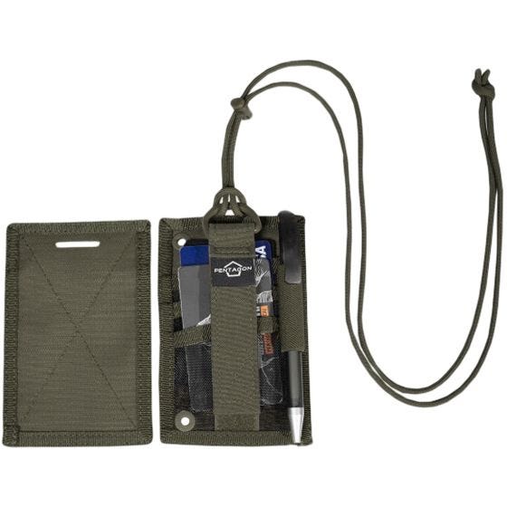Billetera Pentagon ID Card Holder - RAL 7013