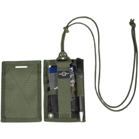 Billetera Pentagon ID Card Holder - Oliva