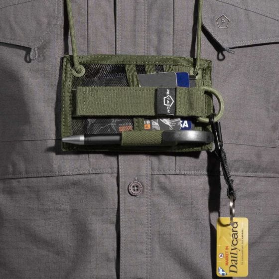 Billetera Pentagon ID Card Holder - Oliva