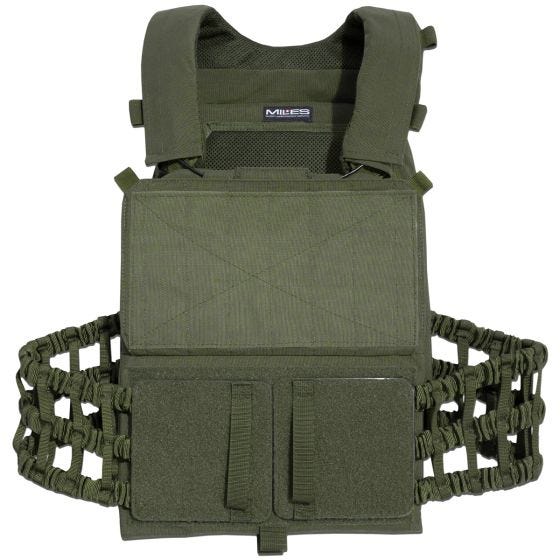Chaleco táctico Pentagon Milon en verde oliva