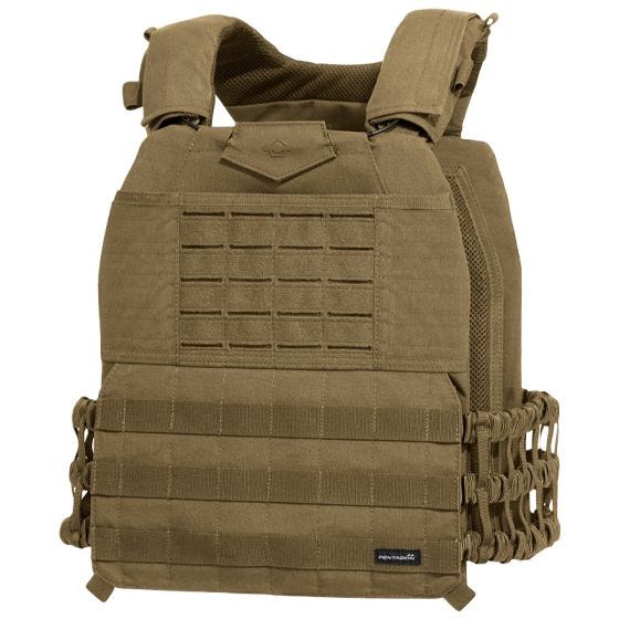 Chaleco táctico Pentagon Milon en Coyote