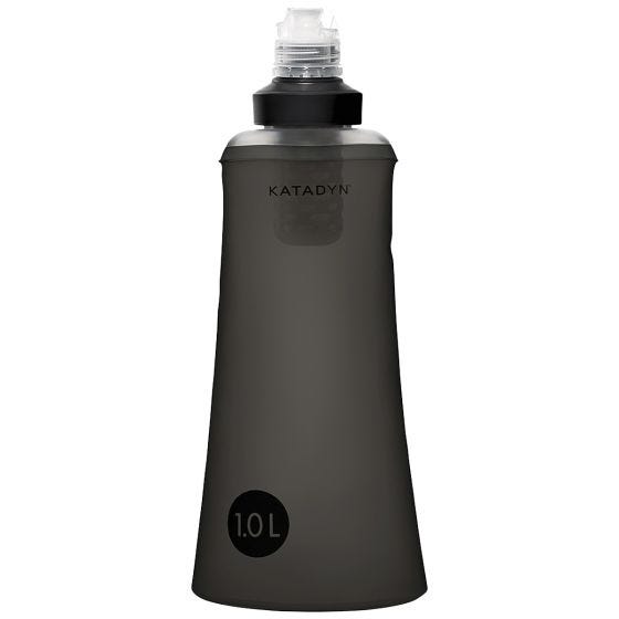 Sistema depurador de agua Katadyn Befree Tactical de 1 l en negro