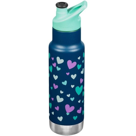 Termo Klean Kanteen Kid Kanteen 355ml Classic - Navy Hearts