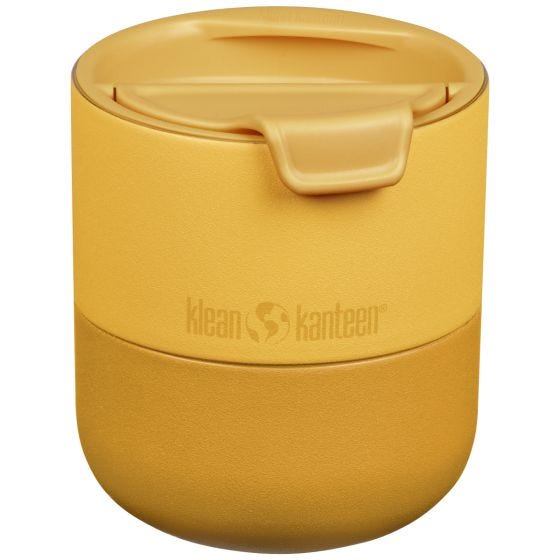 Taza térmica Klean Kanteen Rise 280ml Lowball w/Flip Lid - Old Gold