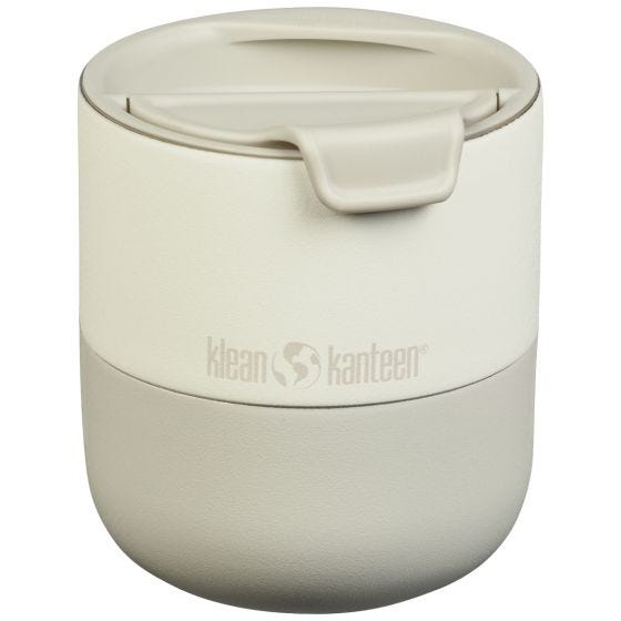 Taza térmica Klean Kanteen Rise 280ml Lowball w/Flip Lid - Tofu