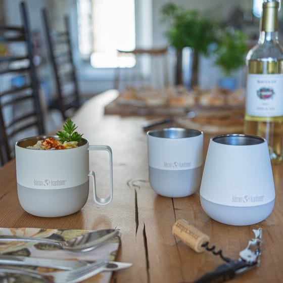 Taza térmica Klean Kanteen Rise 280ml Wine - Tofu