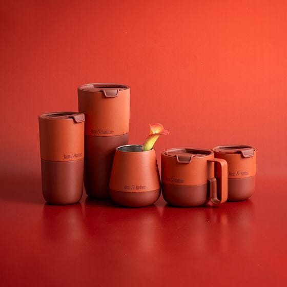 Taza térmica Klean Kanteen Rise 280ml Lowball w/Flip Lid - Autumn Glaze