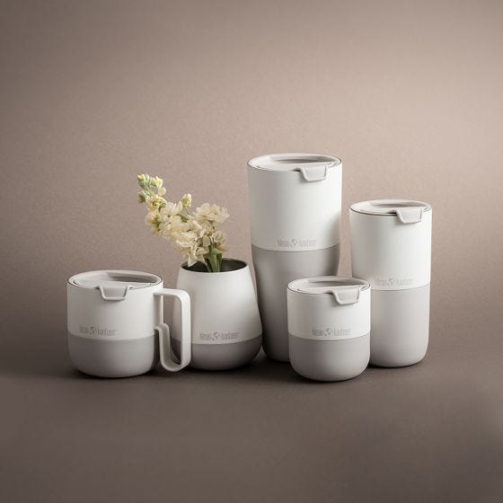 Taza térmica Klean Kanteen Rise 473ml w/Flip Lid - Tofu