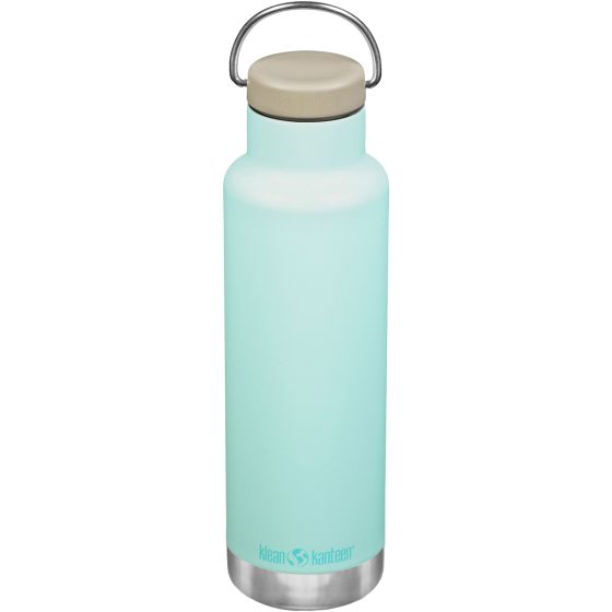 Botella térmica Klean Kanteen Classic con tapón con agujero de 592 ml - Blue Tint