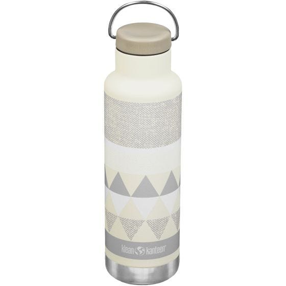 Botella térmica Klean Kanteen Classic con tapón con agujero de 592 ml - Salt Flats