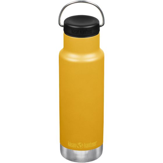 Botella térmica Klean Kanteen Classic con tapón con agujero de 355 ml - Marigold