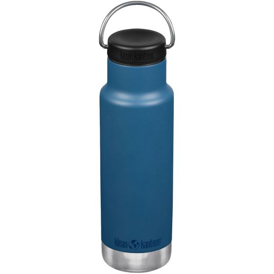 Botella térmica Klean Kanteen Classic con tapón con agujero de 355 ml - Real Teal