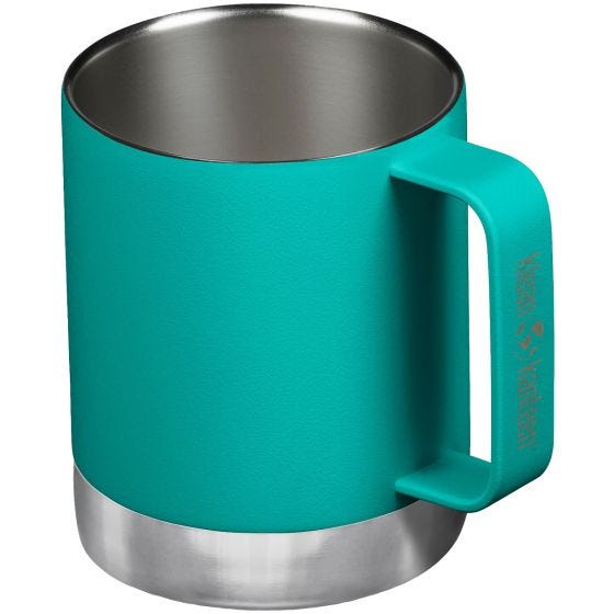 Klean Kanteen 355ml Insulated Camp Mug w/Tumbler Lid - Porcelain