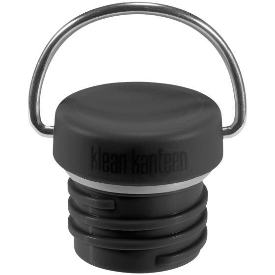Tapón con agujero Klean Kanteen - negro