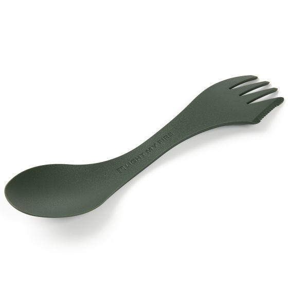 Cuchara-tenedor Original Bio Light My Fire - Sage Green