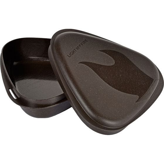 Caja de almuerzo Light My Fire Bowl´n Lid Bio - Cocoa