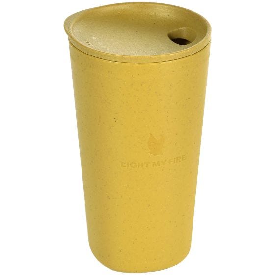 Taza Light My Fire MyCup´n Lid Large Bio - Musty Yellow