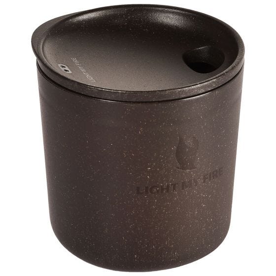 Taza Light My Fire MyCup´n Lid Short Bio - Cocoa