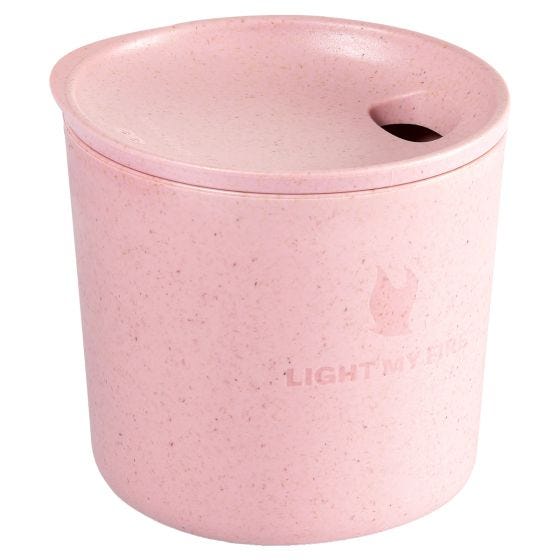 Taza Light My Fire MyCup´n Lid Short Bio - Dusty Pink