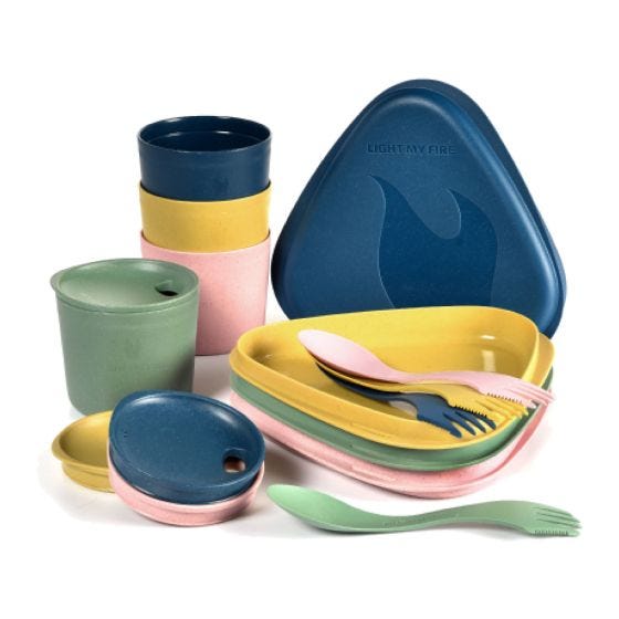 Set Light My Fire Picnic for 4 Bio - Multi Colour