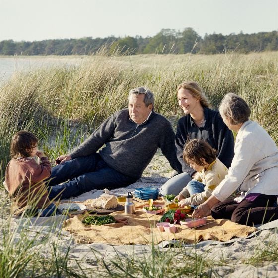 Set Light My Fire Picnic for 4 Bio - Multi Colour
