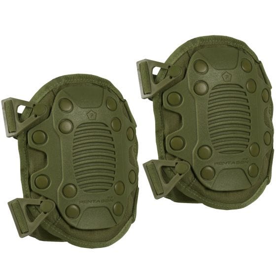 Rodilleras Pentagon Lithos en Olive Green