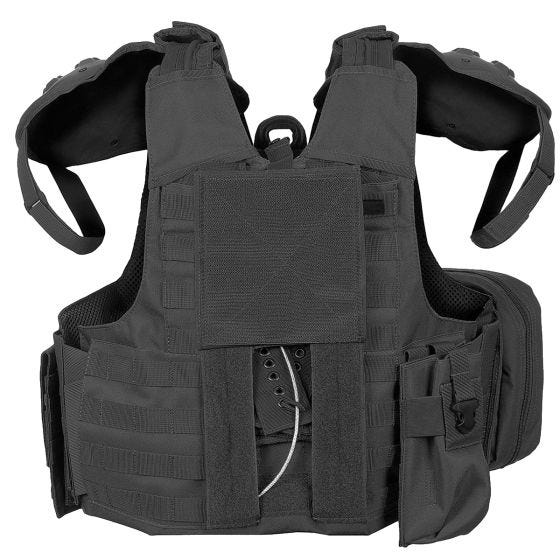 Chaleco de combate MFH - Negro