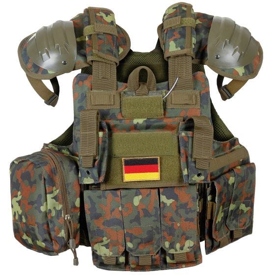 Chaleco de combate MFH - Flecktarn